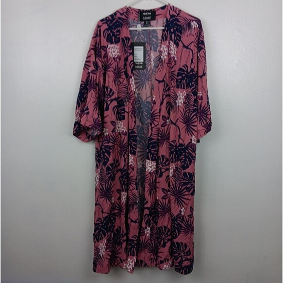 ModCloth x Collectif Feeling Tropi-cool by the Pool Kimono XL NWT - Picture 1 of 6